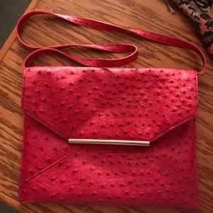 Merona • Faux Ostrich Envelope Clutch